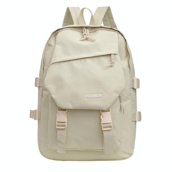 School Backpack With Harajuku Style White Backpacks & Bags