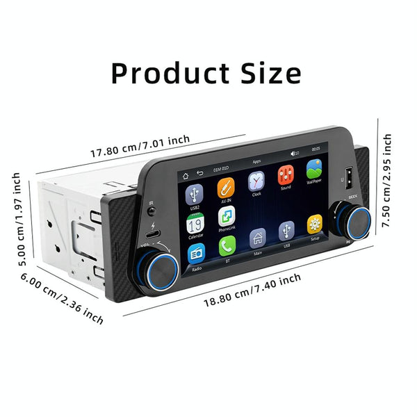 5 Inch Bluetooth Mp5 Car Radio Hands Free F152w Other Car Audio