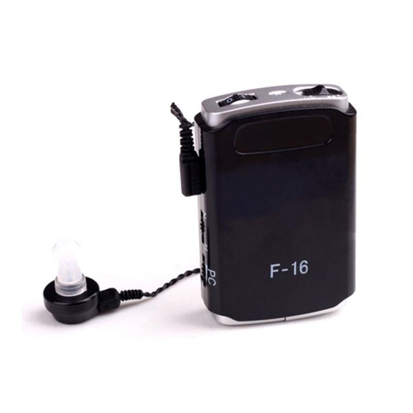 High Power Mini Hearing Aid Amplifier Pocket Receiver Black Other Health Care