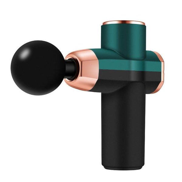 Compact 12V Muscle Relax Massage Gun Mini Size_Red Black Massagers