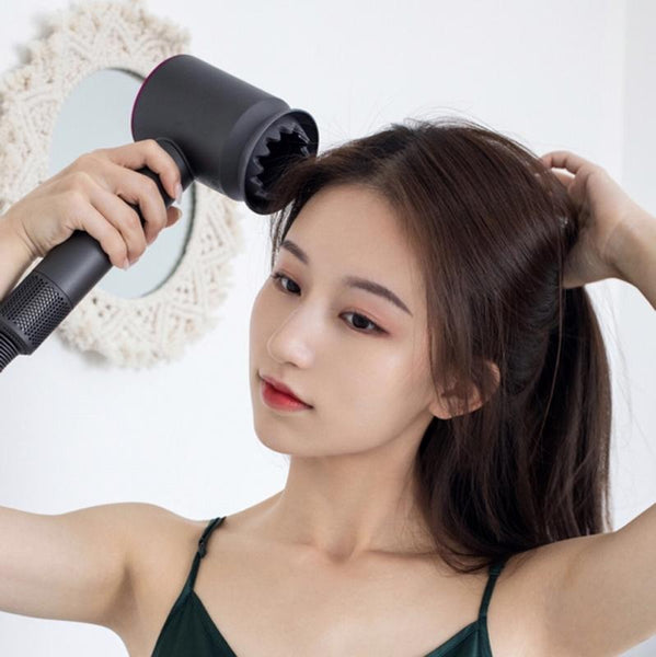 Black Dyson Hair Dryer Nozzle Attachments Gentle Air Hair Dryers