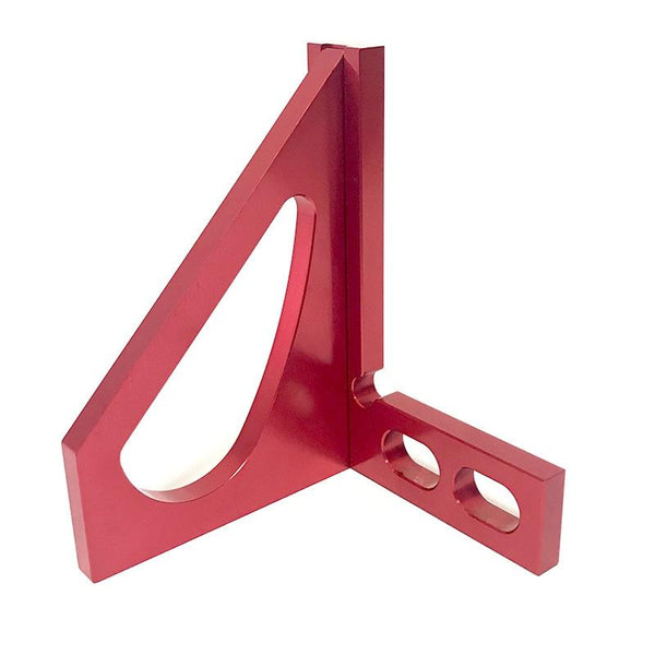 Aluminum Alloy 90 Degree Square Multi Function Ruler For Woodworking Woodcarving Hand Tools