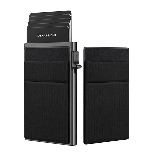 Rfid Blocking Slim Metal Wallet For Men Black Wallets
