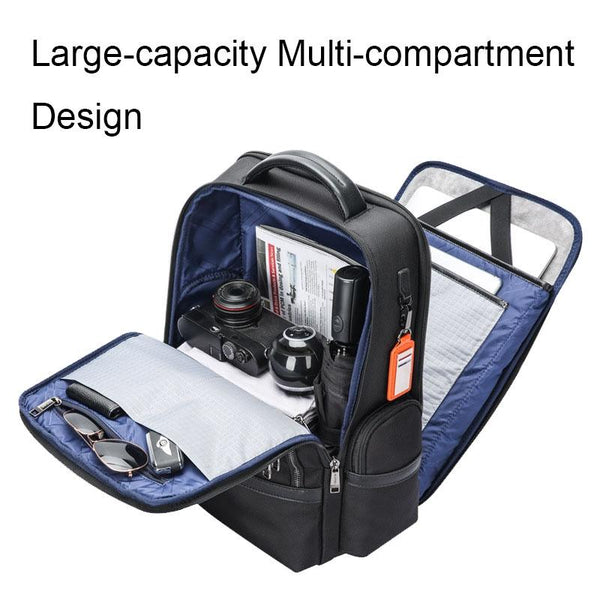 Multifunctional Usb Business Backpack With Anti Theft Feature Black Bags