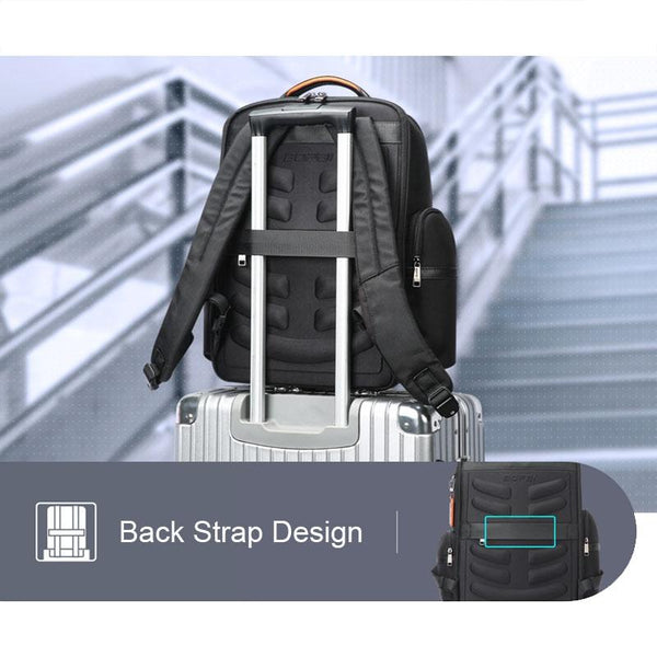 Multifunctional Usb Business Backpack With Anti Theft Feature Black Bags