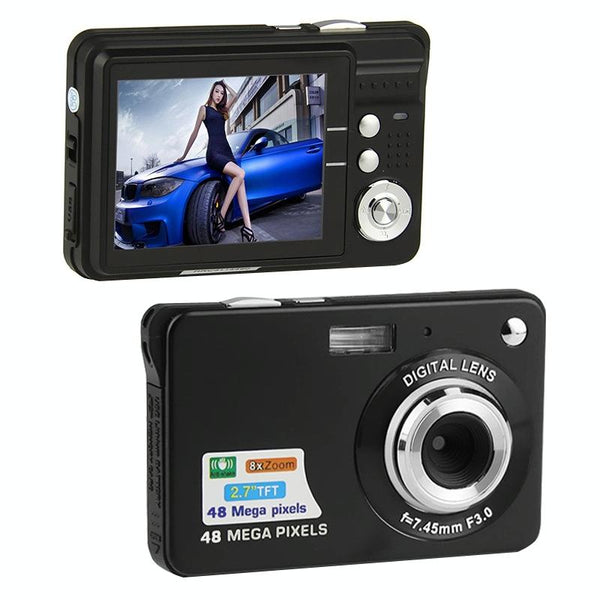 Compact Digital Camera For Daily Photos And Videos Ideal Students Black Digital Cameras