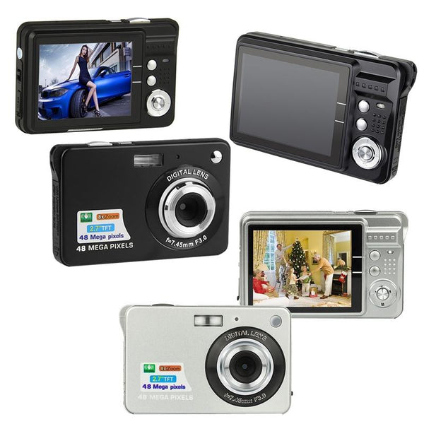Compact Digital Camera For Daily Photos And Videos Ideal Students Black Digital Cameras