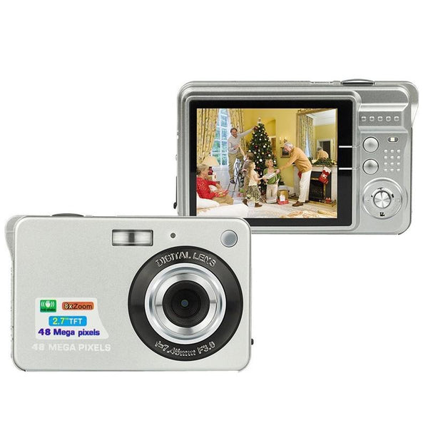 Compact Digital Camera For Daily Photos And Videos Ideal Students Black Digital Cameras