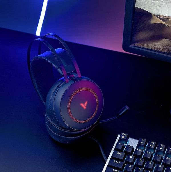 Rgb Gaming Headset With Virtual 7.1 Surround Sound And Noise Reduction Headsets