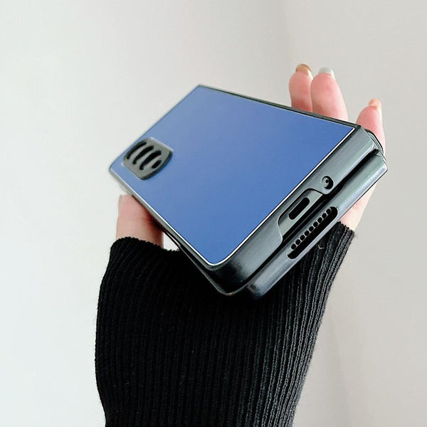 For Samsung Galaxy Z Fold4 5G Aluminum Foldable Phone Case Red Cases Covers & Skins