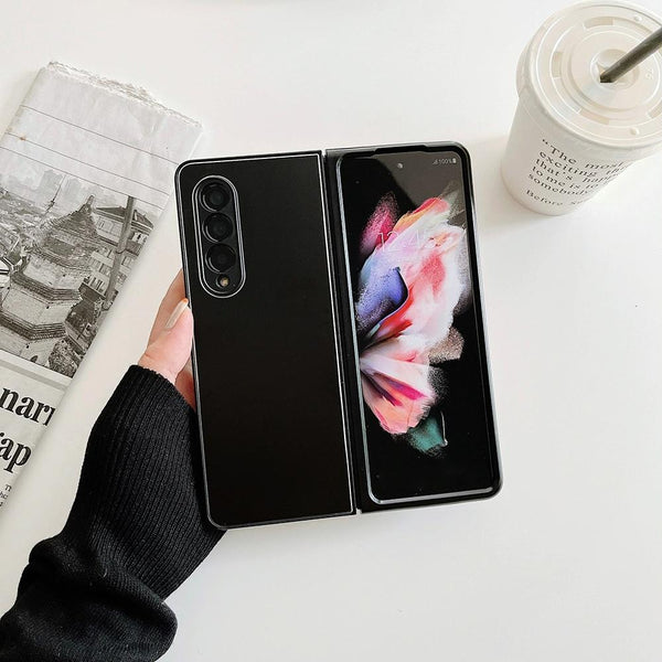 For Samsung Galaxy Z Fold4 5G Aluminum Foldable Phone Case Red Cases Covers & Skins