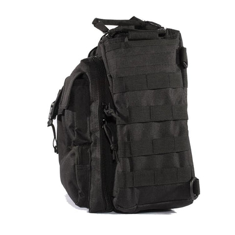 Waterproof Outdoor Messenger Bag For Sports & Cycling Black Bags