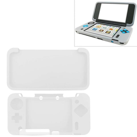 Silicone Protective Case For 2Ds Ll Slim Design White Bags Skins & Travel Cases