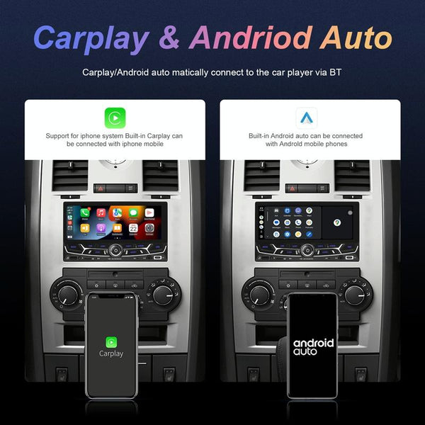 6.86 Inch Dual Butt Mp5 Player W / Backup Camera Bluetooth Carplay Other Car Video