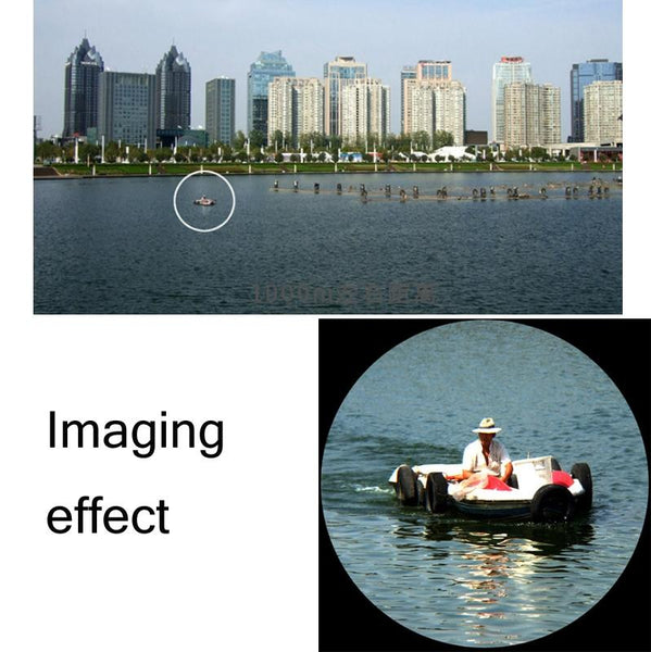 Low Light Night Vision Monocular For Outdoor Use 8X20 Metal Optical Blue Film Binoculars & Monoculars