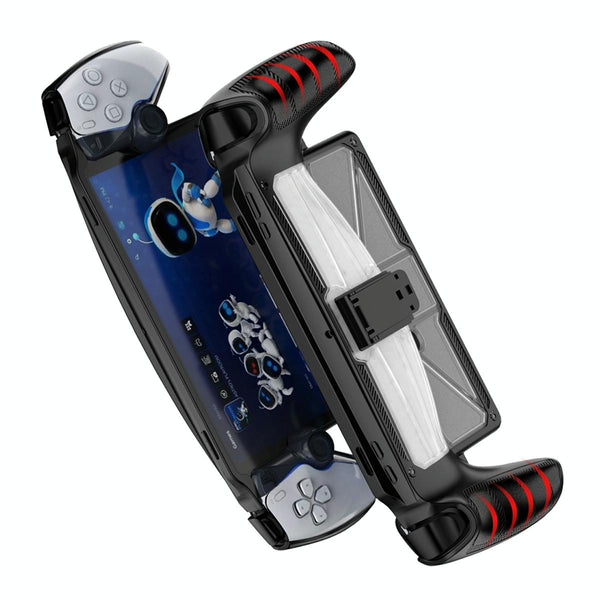 Protective Case With Holder For Sony Playstation Portal Console Black Bags Skins & Travel Cases