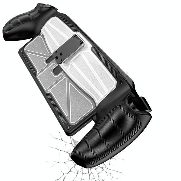 Protective Case With Holder For Sony Playstation Portal Console Black Bags Skins & Travel Cases