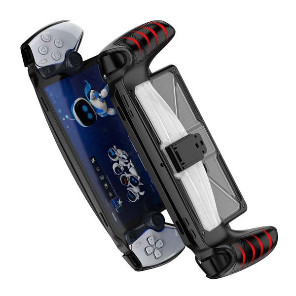 Protective Case With Holder For Sony Playstation Portal Console Black Bags Skins & Travel Cases