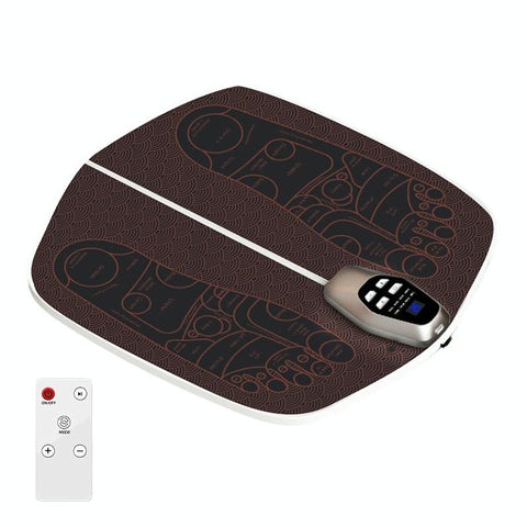 Foldable Ems Foot Massager Pad With Remote Coffee Massagers