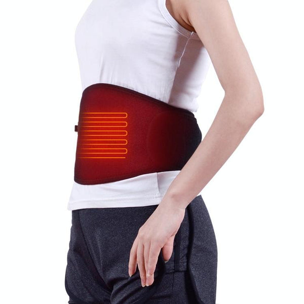 Electric Heating Waist Belt With Warm Hot Compress Cold & Hot Packs & Wraps
