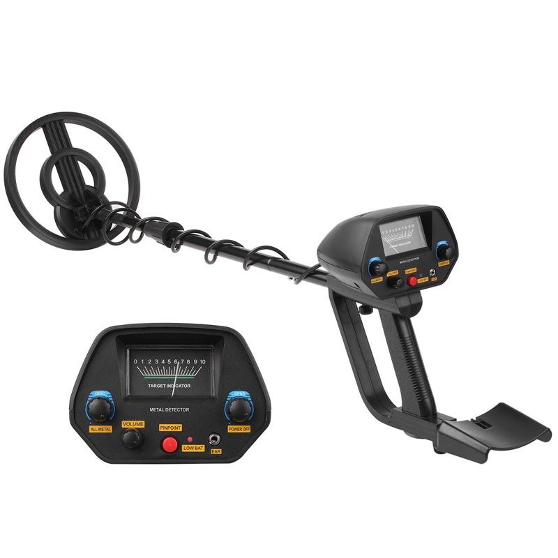 Outdoor Metal Detection Equipment Accurate Positioning_Black Metal Detectors
