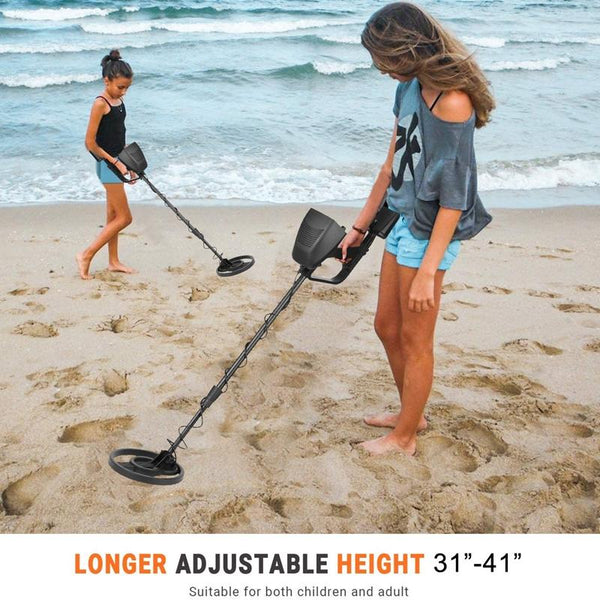 Outdoor Metal Detection Equipment Accurate Positioning_Black Metal Detectors