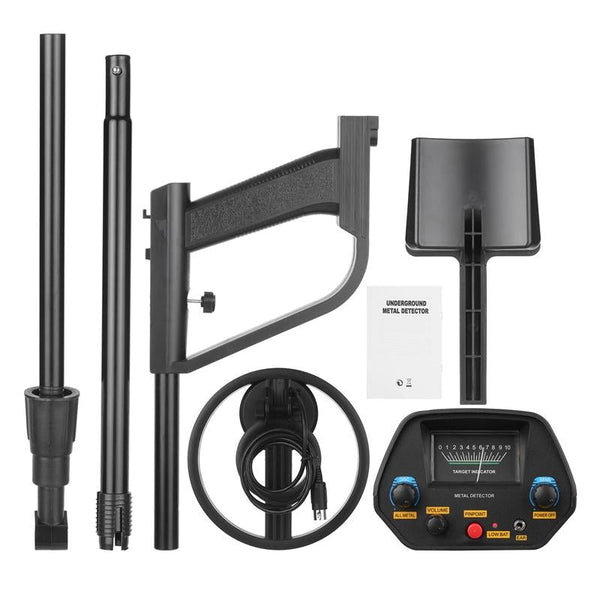 Outdoor Metal Detection Equipment Accurate Positioning_Black Metal Detectors