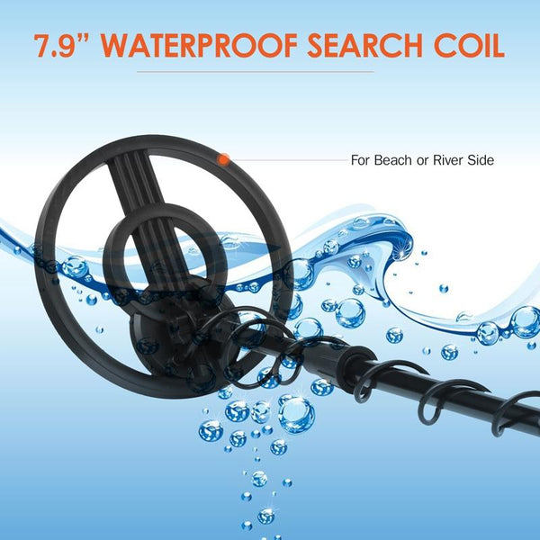 Outdoor Metal Detection Equipment Accurate Positioning_Black Metal Detectors