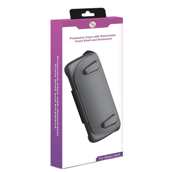 Steam Deck Protective Case & Cover Set With Bracket Black Bags Skins & Travel Cases