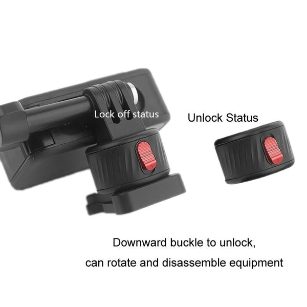 Three Piece Magnetic Gimbal Base Adapter For Gopro Insta360 Action Camera Other Camera & Photo Accs