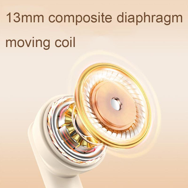 Wireless Bluetooth With Dual Microphone Noise Canceling 2E Enc Black Headphones