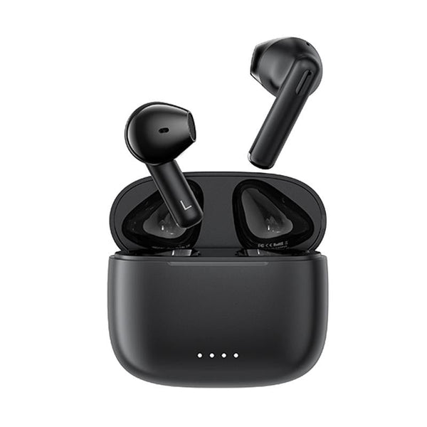 Wireless Bluetooth With Dual Microphone Noise Canceling 2E Enc Black Headphones