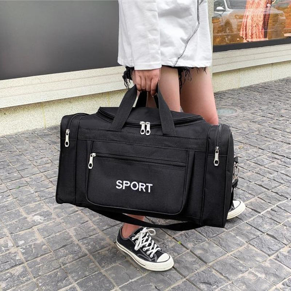 Large Capacity Shoulder Travel Bag Green Other Luggage