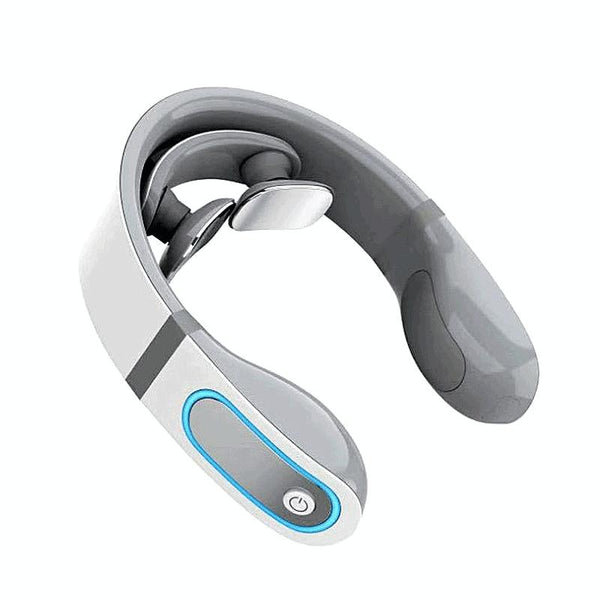 Hot Compress Shoulder & Neck Massager 2 Ends White Massagers