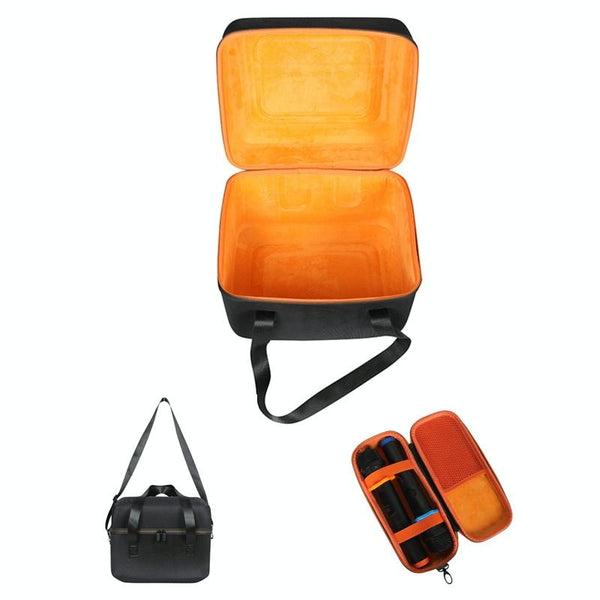 Jbl Partybox Encore Portable Bag With Microphone Storage Shockproof Black + Grey Cases Covers & Skins