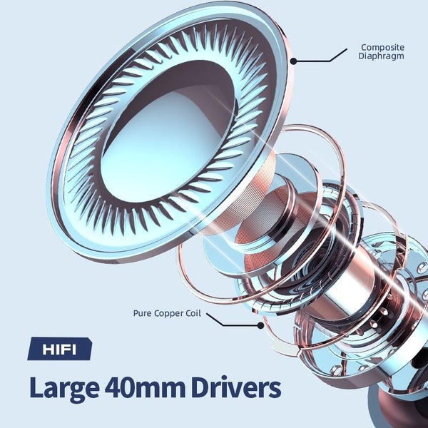 Long Wired Gaming Headset Noise Cancelling 3.5Mm Interface Black Headsets