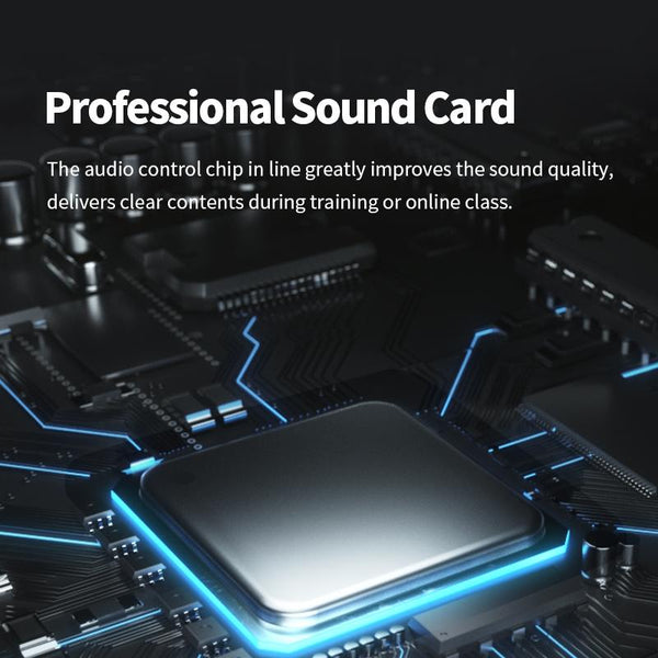 Long Wired Gaming Headset Noise Cancelling 3.5Mm Interface Black Headsets