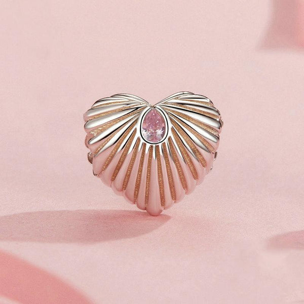 925 Sterling Silver Diy Love Beads & Platinum Charms & Pendants