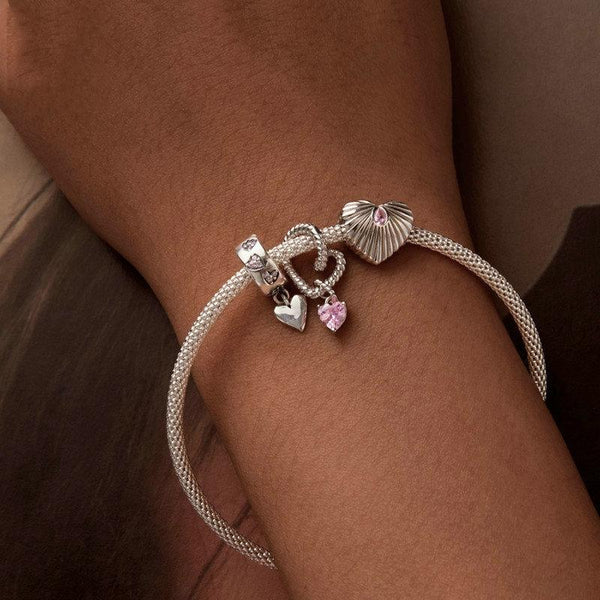 925 Sterling Silver Diy Love Beads Charms & Pendants