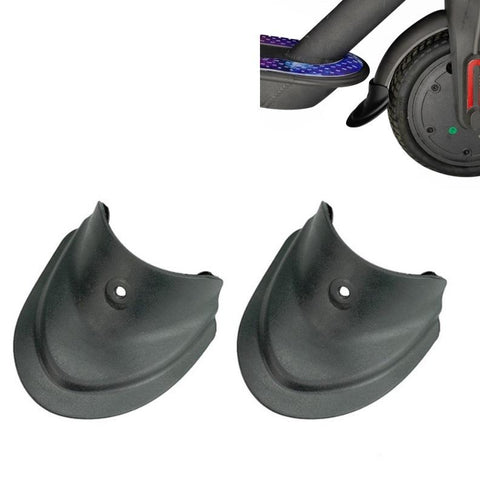 3 Pairs Scooter Fender Set For Xiaomi M365 / Pro Front & Rear Rubber Fishtail Accessories Mudguard Black Accessories Parts