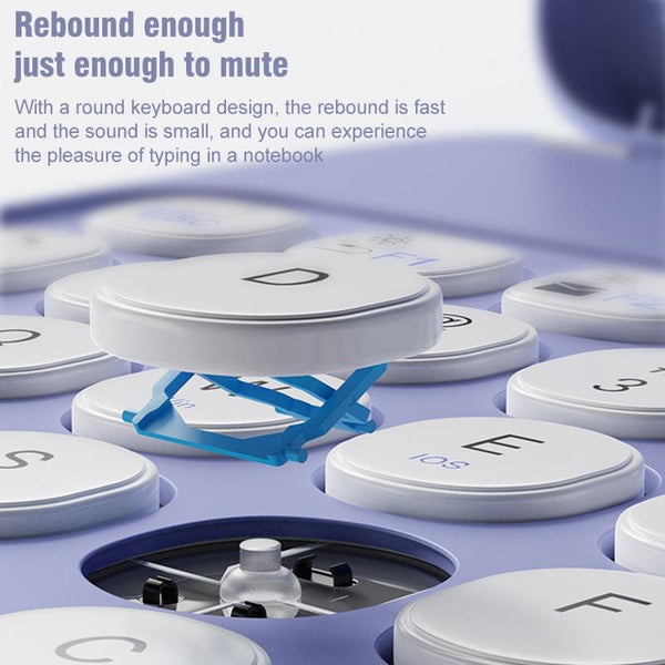 360 Degree Rotatable Bluetooth Keyboard Leather Case With Three Colour Backlight Mint Green For Ipad 10Th Gen 10.9 2022 Cases Covers Keyboard Folios