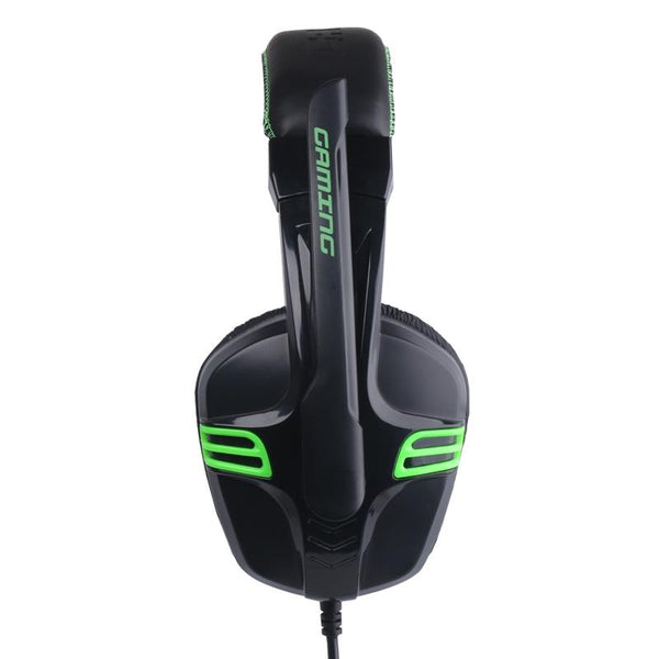 Gaming Headset With Mic For Pc 3.5Mm Wired Stereo Black Headsets