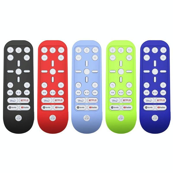 2 Pack Silicone Remote Control Cover For Ps5 Media Black Bags Skins & Travel Cases