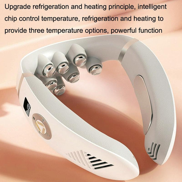 Intelligent Pulse Peck Massager Household Electric White Massagers