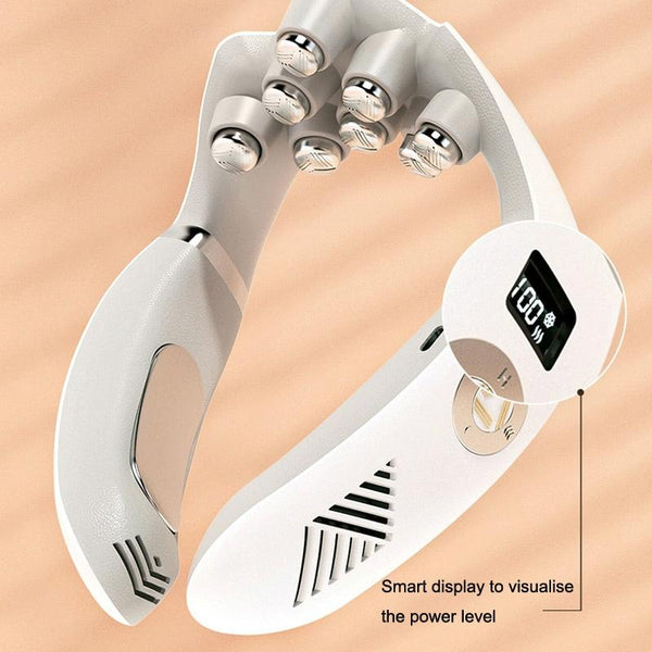 Intelligent Pulse Peck Massager Household Electric White Massagers