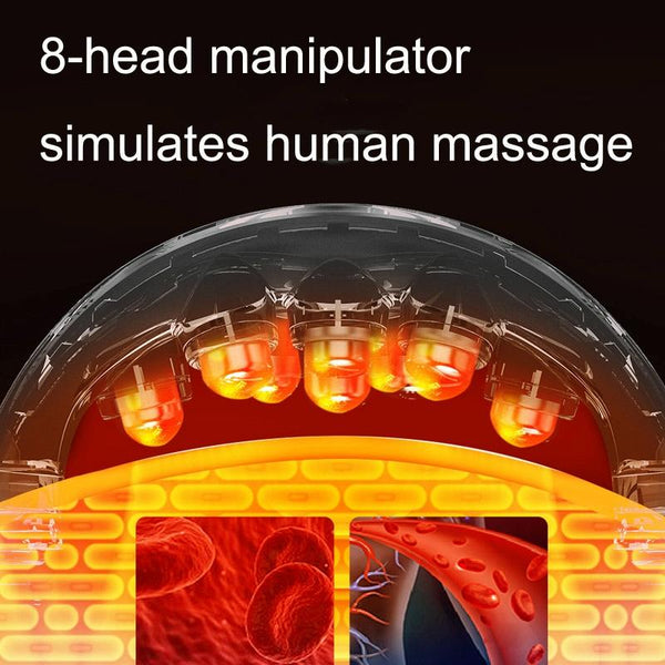 Intelligent Pulse Peck Massager Household Electric White Massagers