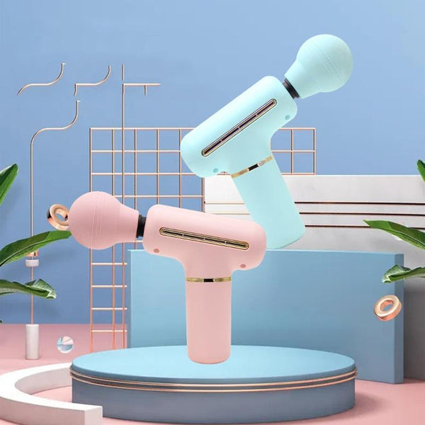 Handheld Massage Gun For Muscle Relaxation_Blue Massagers