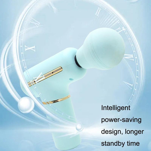 Handheld Massage Gun For Muscle Relaxation_Blue Massagers