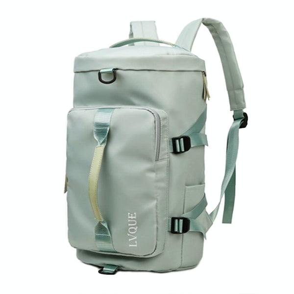 Waterproof Crossbody Travel Backpack 375L Capacity Black Backpacks