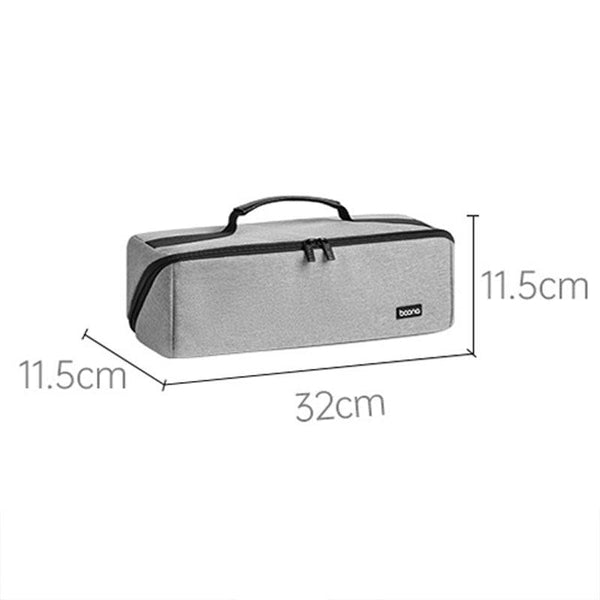 Waterproof Hair Dryer Storage Bag Large Capacity Gray Hair Dryers